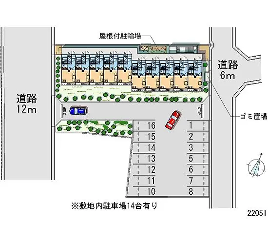 ★手数料０円★伊丹市昆陽南　月極駐車場（LP）